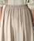 プリーツサテンフレアスカート
