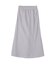 光沢サテンナロースカート
