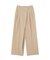 アシメウエストタックパンツ