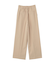 アシメウエストタックパンツ