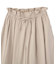ウエストフリルワイドコクーンパンツ