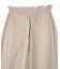 ウエストフリルワイドコクーンパンツ