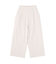 タックワイドスウェットパンツ