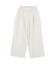 タックワイドスウェットパンツ