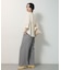 きれシルストレートワイドパンツ