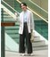 きれシルストレートワイドパンツ