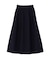綿混やわらかタッチタックスカート