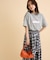 【適ON】箔プリントロゴTシャツ