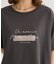 【適ON】箔プリントロゴTシャツ