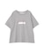 【適ON】箔プリントロゴTシャツ