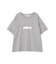【適ON】箔プリントロゴTシャツ