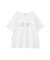 【適ON】箔プリントロゴTシャツ