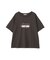 【適ON】箔プリントロゴTシャツ
