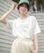 【適ON】多段きれい目ロゴTシャツ