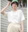 【適ON】多段きれい目ロゴTシャツ