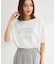 【適ON】多段きれい目ロゴTシャツ