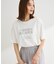 【適ON】多段きれい目ロゴTシャツ