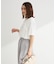 【適ON】多段きれい目ロゴTシャツ