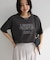 【適ON】多段きれい目ロゴTシャツ