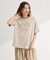 【適ON】多段きれい目ロゴTシャツ