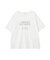 【適ON】多段きれい目ロゴTシャツ