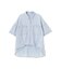 半袖シアーデニムシャツ