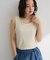2WAYネックラメタンクトップ