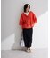 前後2wayコットンメッシュプルオーバー