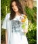 日比谷花壇コラボモノクロTEE