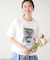 日比谷花壇コラボモノクロTEE