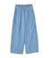 ライトデニムワイドパンツ