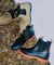 【KIU】TWINTONE SIDE GORE RAIN BOOTS