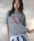 トイストーリー/スウェット風ロゴTシャツ