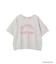 トイストーリー/スウェット風ロゴTシャツ