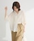 【WEB限定】開襟シアージャケット風シャツⅡ