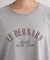 裾ラウンド機能ロゴTシャツ