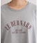裾ラウンド機能ロゴTシャツ