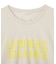 裾ラウンド機能ロゴTシャツ
