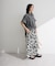 花柄ワイドパンツ