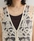レース刺繍ベスト