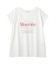 【適ON】汗染み防止フレンチロゴTシャツ