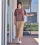 【適ON】汗染み防止ボックスロゴTシャツ