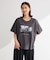 【適ON】汗染み防止ボックスロゴTシャツ