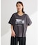 【適ON】汗染み防止ボックスロゴTシャツ