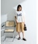 【適ON】汗染み防止ボックスロゴTシャツ