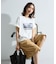 【適ON】汗染み防止ボックスロゴTシャツ