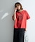 【適ON】汗染み防止ボックスロゴTシャツ