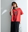 【適ON】汗染み防止ボックスロゴTシャツ