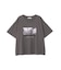 【適ON】汗染み防止ボックスロゴTシャツ