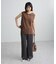 カットプリーツレースパンツ